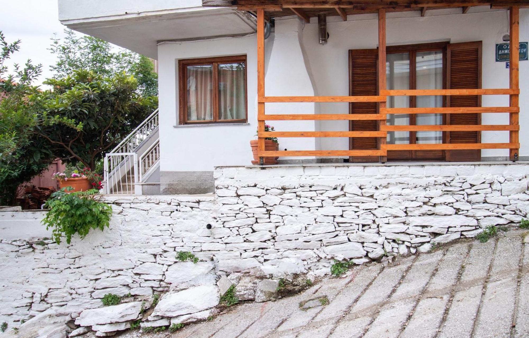 Art House In Kavala Villa Exterior photo